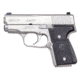 Kahr MK40-Elite Pistol, .40 S&amp;W, 3.1in barrel, polished stainless steel frame, wraparound textured nylon grip, recoil operated semi-automatic, tritium night sights, 5 round magazine, KA-MK40 EL-40SW-3.1-1-FRRMPG