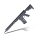 KAK Industry AR-10/KA-10 Semi Auto Rifle, .308 Winchester, 16in Barrel, 1-10 Twist, A2 Birdcage Flash Hider, 5/8x24, Aluminum, MLOK 15in Handguard, Tan/Black, MO-814-1004-002
