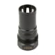 KAK Industry Plan B A2 Flash Hider, 5.56x45mm NATO, 1/2X28, Nitride Finish, Black, 410-2103-003