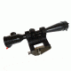 Kalinka Optics KOM 10x42 Illuminated LD Reticle Rifle Scope, Side Parallax, 59mm Universal AK and SVD Mount, Black, GSKOM1042LD59