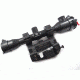 Kalinka Optics KOM 4x32 Illuminated Modern 1000m Reticle Rifle Scope w/ Focus, 40mm Universal Mount, Black, GSKOM432MLC40