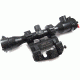 Kalinka Optics KOM 4x32 Illuminated Modern 1000m Reticle Rifle Scope w/ Focus, 47mm Universal SVD Mount, Black, GSKOM432MLC47
