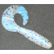 Kalins Fishing Kalin Lunker Grub, 3in, Blue Peal Salt &amp; Pepper, 10/Pack, 3G10-106