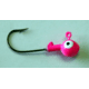 Kalins Fishing Kalin Roundhead Jig, 1/16oz, Size 4 Hook, Pink, 10/Pack, RH16-10