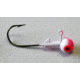 Kalins Fishing Kalin Roundhead Jig, 3/8oz, 2/0 Hook, Pink/White, 8/Pack, RH38-4