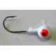 Kalins Fishing Kalin Roundhead Jig, 3/8oz, 2/0 Hook, White, 8/Pack, RH38-5