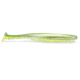Kalins Fishing Kalin Tickle Tail SwimBait, 4.8in, Electric Blue/Chartreuse Tail, 8 Pack, 48TT8-305