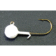 Kalins Fishing Kalin Triple Threat Crappie Jighead, 1/8oz, White, 10/Pack, TJ10WH-18