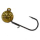 Kalins Fishing Sling Blade Jig 1/4oz, Hammered Gold, SB14-HG