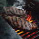 Kamado Joe Big Joe Half Moon Cast Iron Cooking Grate, Black, Large, BJ-HCICG