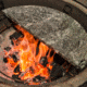 Kamado Joe Big Joe Half Moon Soapstone Cooking Surface, Gray, Large, BJ-HCGSSTONE