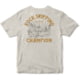 Kammok Rock Skipper Organic Cotton T-Shirt - Men's, Sand White, Small, Tee-Shirt-ROCKSKIP-S