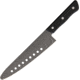 Kanetsune Gyutou Round Tip Knife, 8 black coated stainless blade, Black wood handle, FC-G210-RT
