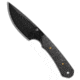 Kansept Knives Flank Fixed Blade Knife, 3.62in, D2, Drop Point Blade, Carbon Fiber, Black Handle, Black/Black, 7.25 inch, BHQ-223420