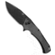 Kansept Knives Kansept Knives Hellx Drop Point Liner Lock Knife Black Micarta 3.6" Black SW, Black, D2, adult, BHQ-203406