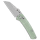 Kansept Knives Kansept Knives Little Main Street Crossbar Lock Knife Jade G-10 2.25&quot; SW, Jade, 154CM, adult, BHQ-200937