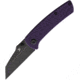 Kansept Knives Little Main Street Purple G10 Folding Knife, 2.25 black stonewash finish 154CM stainless blade, Purple G10 handle, T2015A6