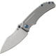 Kansept Knives Pelican EDC Framelock Folding Knife, 3" stonewash finish S35VN stainless modified drop , Titanium handle, K1018A3