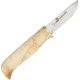 Karesuando The Hare Fixed Blade Knife, 2.875in, Sandvik 12C27 Steel, Curly Birch Handle KAR3510