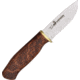 Karesuando The Piglet Fixed Blade Knife, 3.25in, Sandvik 12C27 Steel, Curly Birch Handle KAR3504