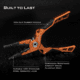 Kast King Gila Aluminum Straight Nose Plier, Burnt Orange, 7.5in, KKTATLSPLR8SALGIBTO