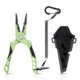 Kast King Gila Aluminum Straight Nose Plier, Olive, 7.5in, KKTATLSPLR8SALGIOV