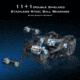 Kast King Kestrel Elite Magnesium Frame BFS Finesse Baitcasting Reel, Left, KKRLCSTKSEBFS84LSCG