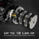 Kast King Speed Demon Elite Baitcasting Reel, Left, 7.4:1, KKRLCSTSDEDB74LGS