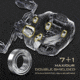Kast King Valiant Eagle Baitcasting Reel, Left, 8.4:1, KKRLCSTVE2BFS84LBK
