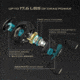 Kast King Valiant Eagle Baitcasting Reel, Left, 8.4:1, KKRLCSTVE2BFS84LBK