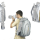 Kata Bug 255 Ultra Light Backpack Tripod Options KT UL BG 255