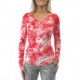 Kavu Heidi Henley - Women's-Tomato-X-Small