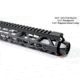 Kaw Valley Precision 3.25in Magnum Linear Compensator, .223 Caliber, 5.56mm, 1/2x28 Threads per Inch, Black, Small, KVP-MAG-3250