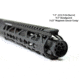 Kaw Valley Precision 3.25in Magnum Linear Compensator, .223 Caliber, 5.56mm, 1/2x28 Threads per Inch, Black, Small, KVP-MAG-3250