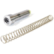 Kaw Valley Precision Stainless Steel Heavy Tungsten Buffer, 10 oz, Small + Extra Power 17-4 SS Pistol Caliber Carbine Recoil Spring, Stainless Steel, Medium