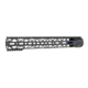 KE Arms DELTA-R Freefloat Rail System, M-LOK, 15 inch, 6061-T6 Aluminum, Black 1-50-03-040