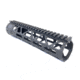 KE Arms DELTA-S Freefloat Rail System, M-LOK, 9 inch, 6061-T6 Aluminum, Black 1-50-03-044