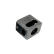 KE Arms Single Port Carry Compensator, 0.259 inch Short Threads, 1/2-28 TPI, 7075 Aluminum, Black 1-50-27-003