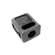 KE Arms Single Port Carry Compensator, 0.51 inch Long Threads, 1/2-28 TPI, 7075 Aluminum, Black 1-50-27-001