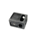 KE Arms Single Port Carry Compensator, 0.51 inch Long Threads, 1/2-28 TPI, 7075 Aluminum, Black 1-50-27-001
