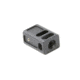 KE Arms Two Port Enhanced Compensator, 0.51 inch Long Threads, 1/2-28 TPI, 7075 Aluminum, Black 1-50-27-002