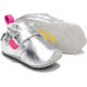 KEEN Baby Leo Crib Shoes - Kids, Silver/Vivacious, 6M, 1020008-001-6M