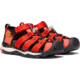 KEEN Big Kids Newport Neo H2 Sandals, Fiery Red/Golden Rod, 1, 1020607-600-1