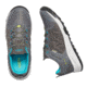KEEN Explore Wp - Women's, Steel Grey/Bright Turquoise, Medium, 8.5, 1022023-005-8.5