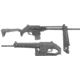 Kel-Tec SU-16 Under-Folding Stock Semi-Auto Rifle, 223 Rem/5.56 NATO, 16in Barrel