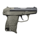 Kel-Tec PR3AT Semi Auto Pistol, .380 Auto, 2.85 inch Barrel, Fixed, Black, Polymer, Green, 13 Round Capacity, PR3ATGRN