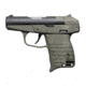 Kel-Tec PR3AT Semi Auto Pistol, .380 Auto, 2.85 inch Barrel, Fixed, Black, Polymer, Green, 13 Round Capacity, PR3ATGRN