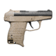 Kel-Tec PR3AT Semi Auto Pistol, .380 Auto, 2.85 inch Barrel, Fixed, Black, Polymer, Tan, 13 Round Capacity, PR3ATTAN