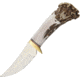 Ken Richardson Knives Small Hunter Fixed Blade Knife, 3in, Antler Handle KRK1403