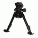 Versa-Pod Model 71 7-9in Prone Bipod w/Ski Feet And Universal Tactical Adaptor, Black, 150-071